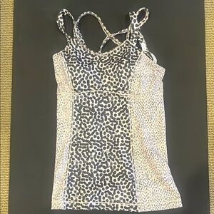 Lululemon Leopard Print Women's Athletic Top